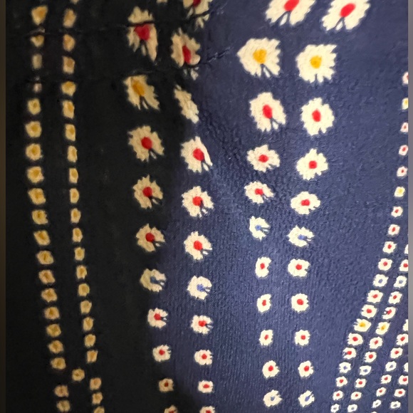 Talbot keyhole flower pattern short sleeve shirt Size L - Picture 7 of 7